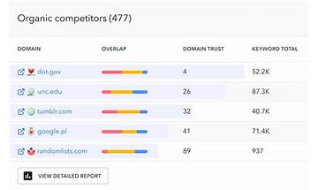 Analyzing website performance with SE Ranking’s Competitive Research